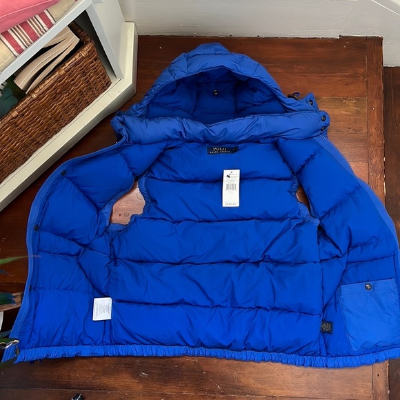 NWT Polo Ralph Lauren Elmwood Down Vest in Sapphire Star Blue - Picture 13 of 16